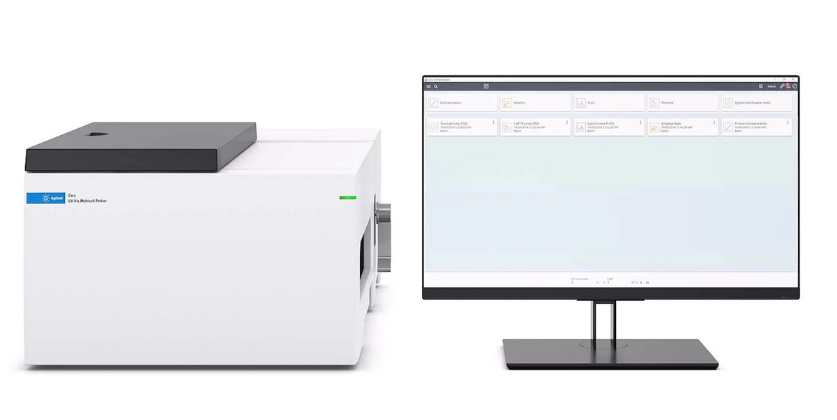 Agilent Announces the Cary 3500 UVVis Spectrophotometer Compatibility